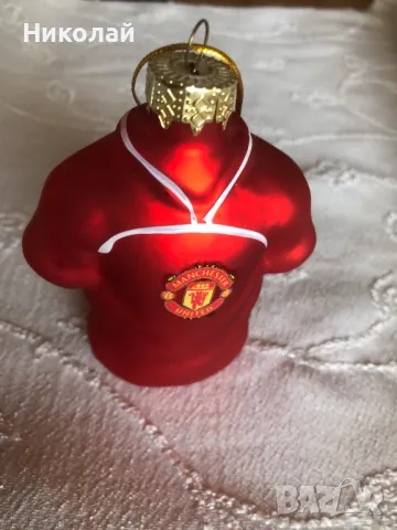 Лот от висулки за елха Манчестър Юнайтед, Man United Christmas tree decoration, licensed product, снимка 8 - Фен артикули - 48085720