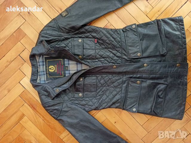 Belstaff Gold Label Дамско Кожено Яке , снимка 10 - Якета - 46417398