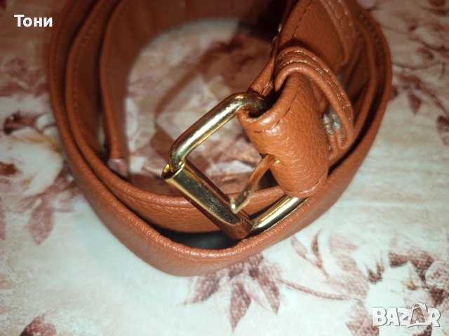Нов Дамски Кожен Колан 120см., снимка 7 - Колани - 53930939
