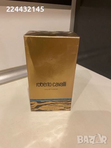 Roberto Cavalli EDP 75ml EDP Barcod , снимка 1 - Дамски парфюми - 46463610