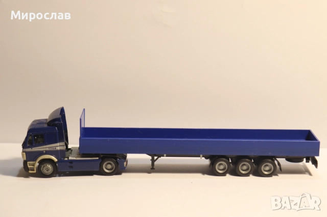 HERPA 1:87 H0 MERCEDES BENZ РЕМАРКЕ КАМИОН TIR МОДЕЛ