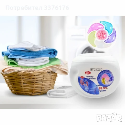 Капсули за пране 6в1 , снимка 2 - Други стоки за дома - 50453371