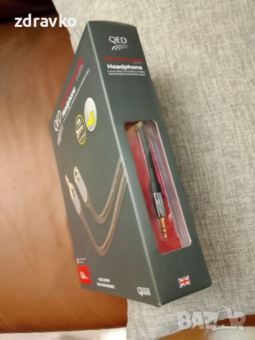 Кабел QED Performance 3.5 мм удължител - 5 м, снимка 3 - Слушалки и портативни колонки - 52613874