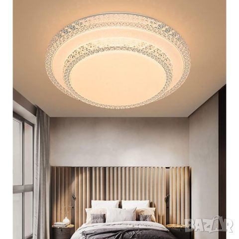 LED таванно осветление, плафон с 2 комбинации сменяща се светлина, 40 см, снимка 2 - Лампи за таван - 45777908