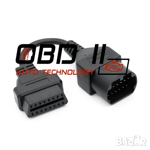 Кабел / Преходник / Адаптер за Mazda 17 Пина 17 Pin Мазда Delphi, снимка 3 - Аксесоари и консумативи - 53196985