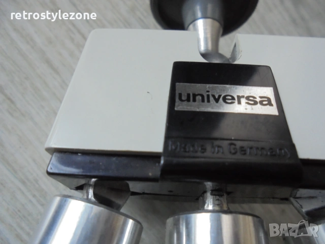 № 8528 Стар телескопичен фотографски статив Universa Germany  , снимка 7 - Други ценни предмети - 53848280