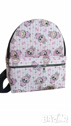Детска раничка с весели герои – удобство и настроение за всяко дете labubu, снимка 7 - Раници - 51927104