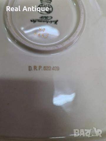 Рядко антикварно колекционерско немско порцеланово плато Hutschenreuther , снимка 7 - Други ценни предмети - 50821985