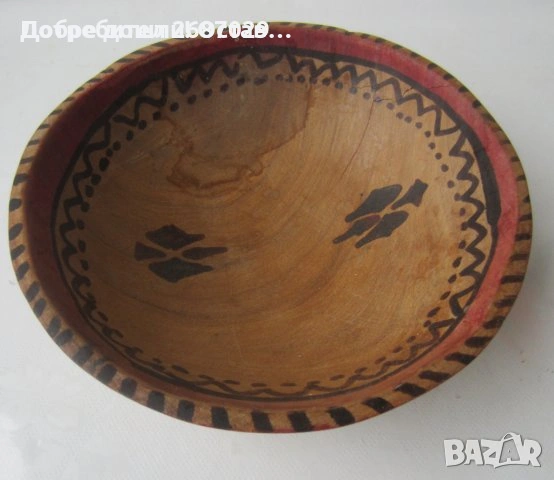 копанка и Голямо старо дървено ренде, метал - месинг  и дърво, снимка 7 - Други ценни предмети - 30131361