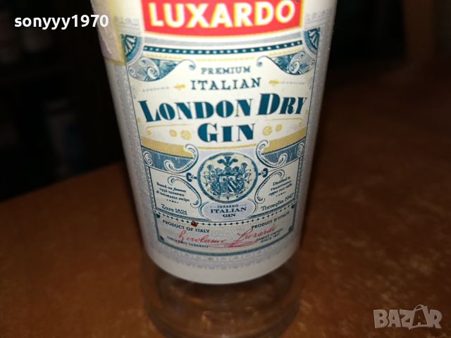 LONDON DRY GIN-МАЛКО ШИШЕНЦЕ ОТ ДЖИН ЗА КОЛЕКЦИЯ 1204241613, снимка 9 - Колекции - 45238672