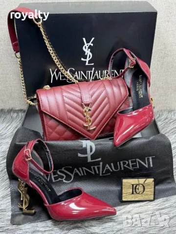 Yves Saint Laurent дамски комплекти , снимка 2 - Дамски обувки на ток - 49145336