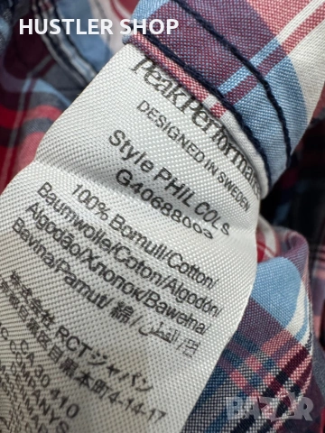 Мъжка риза PEAK PERFORMANCE. Размер М, снимка 6 - Ризи - 54067246