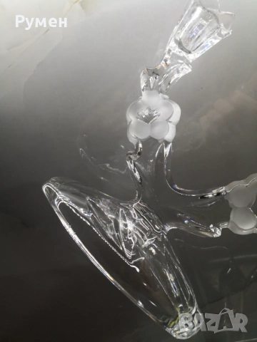 Винтидж кристален свещник , снимка 6 - Декорация за дома - 54234209
