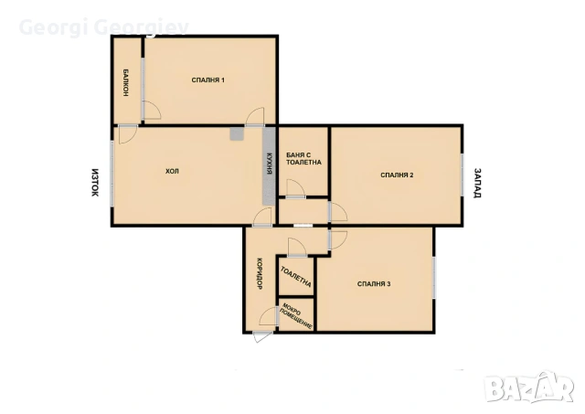 Готов за нанасяне! Реновиран 4-стаен апартамент в зеленото сърце на Мусагеница