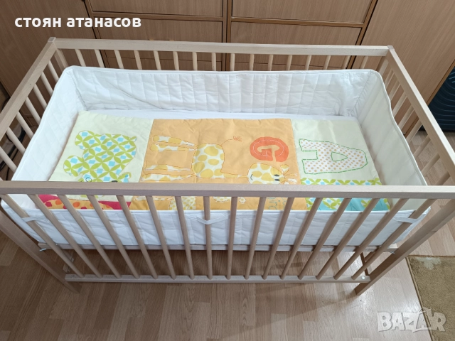 Сглобяемо детско легло /Икеа/ + детско столче /Икеа/, снимка 2 - Бебешки легла и матраци - 52827562
