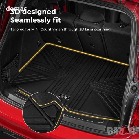 3W стелка за багажник за автомобил, персонализирана за Mini Countryman F60 2017-2024, снимка 5 - Аксесоари и консумативи - 46433926