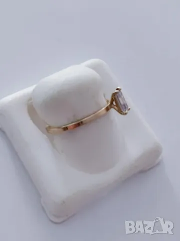 Златен пръстен 50725, снимка 2 - Пръстени - 49488543