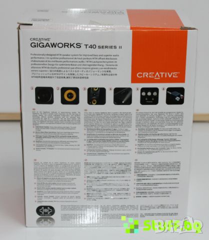 Говорители Creative GigaWorks T40 Series II, снимка 3 - Тонколони - 45730995