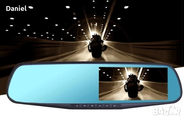 Видеорегистратор тип огледало, снимка 3 - Аксесоари и консумативи - 52923585