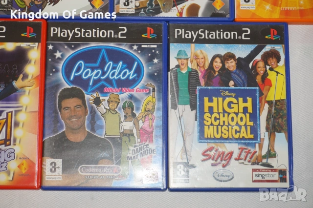 Игри за PS2 SingStar: 80's/90's/Rock Ballads/Rocks!/Singalong with Disney/EyeToy 1 2 3/Pop Idol/Buzz, снимка 7 - Игри за PlayStation - 54078078