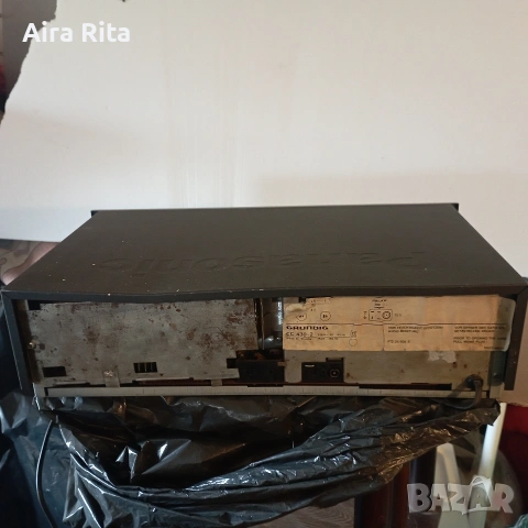 стар усилвател със радио GRUNDIG., снимка 2 - Ресийвъри, усилватели, смесителни пултове - 53844679