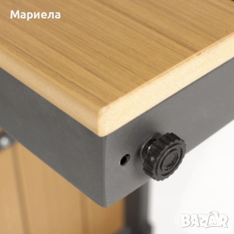 Градински комплект KANZA - модулен ъглов диван от алуминий с удобни възглавници и маса, снимка 5 - Градински мебели, декорация  - 53341510