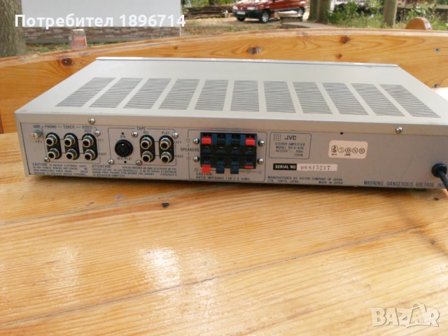 Усилвател JVC A-K 20, снимка 5 - Ресийвъри, усилватели, смесителни пултове - 51290554