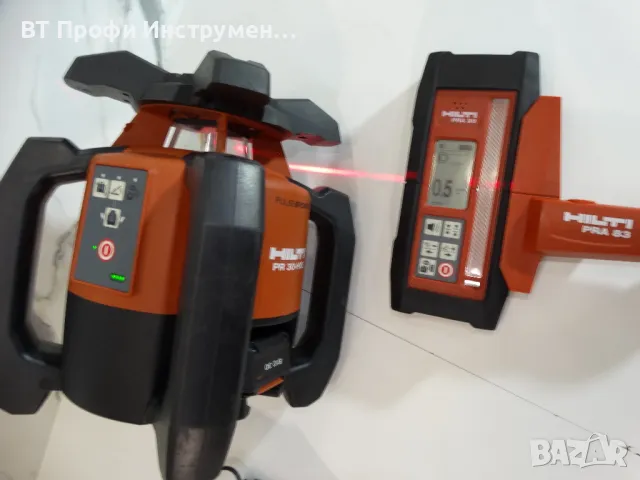 Hilti PR 30 HVS A12 - Ротационен лазерен нивелир, снимка 6 - Други инструменти - 48610046