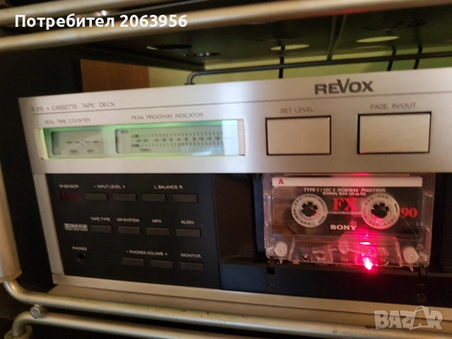 Revox B 215 mk 2 триглав дек от високият клас на Щудер., снимка 5 - Декове - 53220318