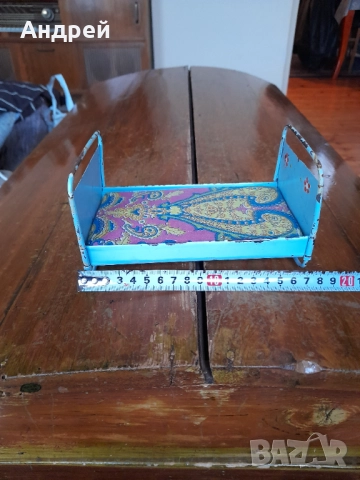 Старо креватче за кукли #3, снимка 3 - Други ценни предмети - 52893274