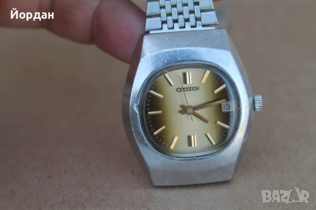 Мъжки Японски автоматично часовник ''Citizen'' /21 камъка/, снимка 2 - Мъжки - 51151459