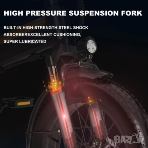 Електрически велосипед/колело KOOLUX BK6S 4.0 750W 13AH , снимка 7 - Велосипеди - 48146247