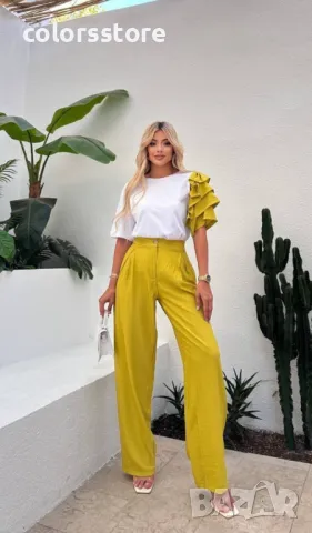 Дамски комплект Lora mustard, снимка 3 - Комплекти - 49174660