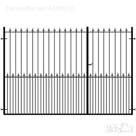 Врати от ковано желязо, снимка 2 - Гаражни врати - 46997597