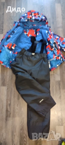 Детски ски панталон WEDZE р.116 и ски яке Kiki & Koko р.110, снимка 3 - Детски якета и елеци - 47756349