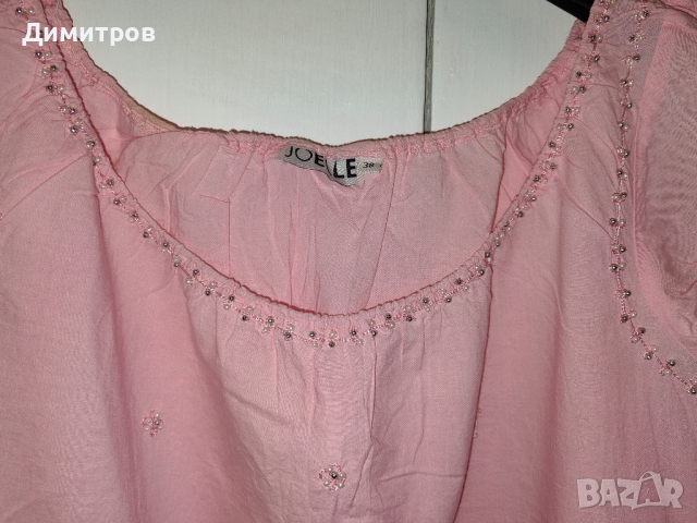 дамска тениска розова, снимка 4 - Тениски - 45010640