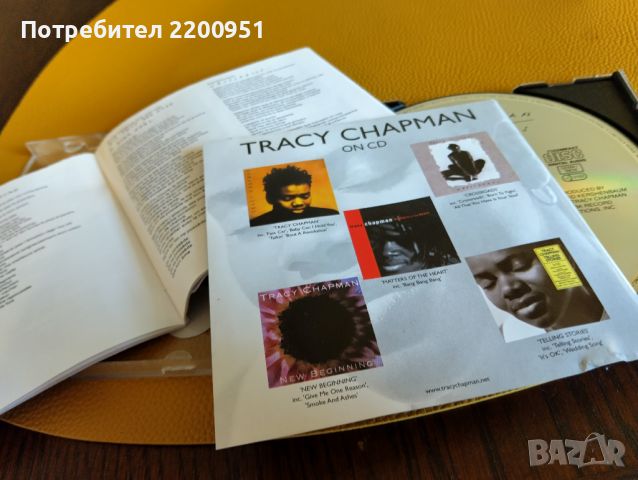 TRACY CHAPMAN, снимка 4 - CD дискове - 45928888