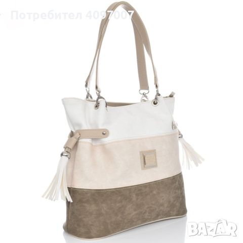 Дамска чанта 3 цвята: стил, удобство и функционалност в едно, снимка 9 - Чанти - 46396488