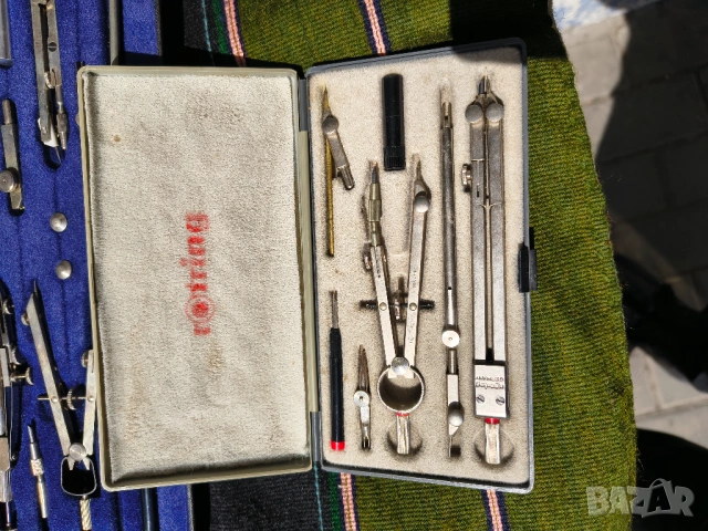 Пергели Richter ,Rotring, снимка 2 - Антикварни и старинни предмети - 54178507