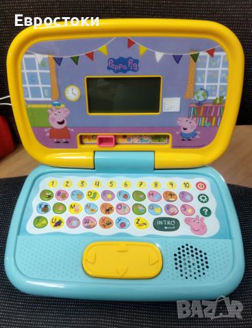 Детски лаптоп VTech Peppa Pig, интерактивна играчка, снимка 5 - Образователни игри - 45538202