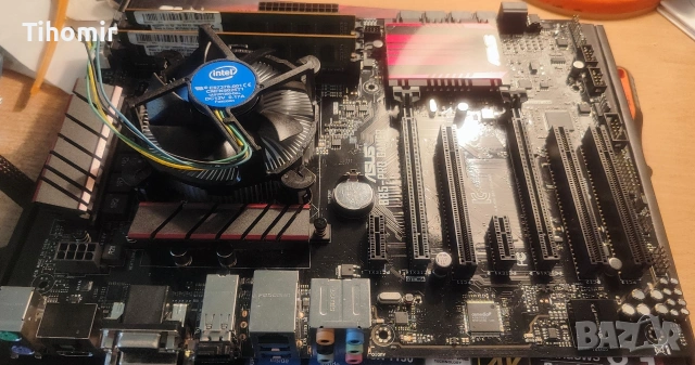 Комплект: MB ASUS B85-PRO GAMER, CPU i5-4690K 3,5GHz, RAM 2x2GB Samsung, снимка 3 - Дънни платки - 54243141