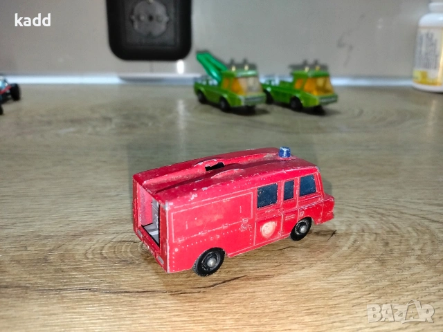 Matchbox Land Rover Fire Truck , снимка 4 - Колекции - 54161022