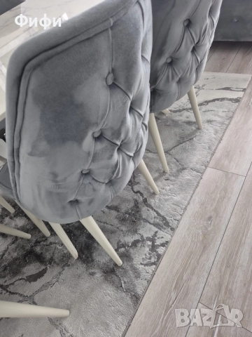 Маса за трапезаря с 6 стола, снимка 5 - Маси - 52967838