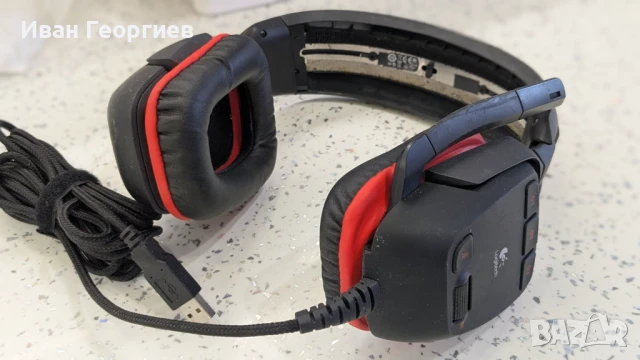 Гейминг слушалки Logitech G35 7.1