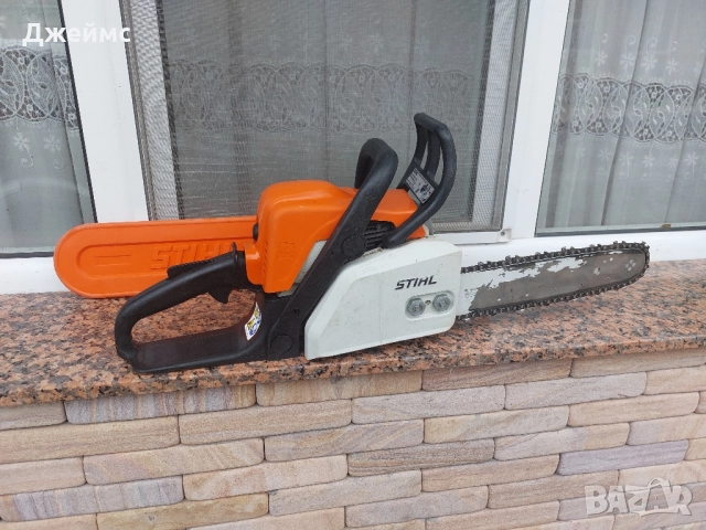 Резачка Stihl MS 170, снимка 11 - Градинска техника - 52621983