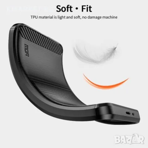 Xiaomi 14T Pro / 14T MOFI Carbon Fiber Калъф и Протектор, снимка 4 - Калъфи, кейсове - 47764766