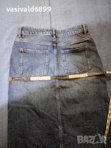 Дънкова пола , снимка 9 - Поли - 51479760