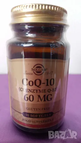 SOLGAR Coenzyme Q10/ Коензим Q10 60 mg. 30 капсули, снимка 3 - Хранителни добавки - 48976088