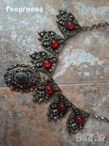 Стар възрожденски накит , снимка 6 - Колиета, медальони, синджири - 50723031