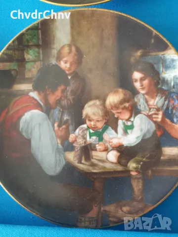 10бр Bareuther Бавария немска колекционерска декоративна порцеланова чиния-картина, снимка 2 - Картини - 50168696